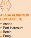 Asaba aluminium company ltd Asaba, Port Harcourt, Benin, Enugu