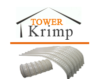 Tower krimp roofing Sheet