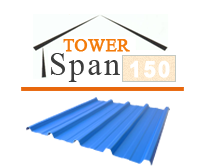 Tower roofing Sheet, span 150, 200